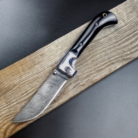 Складной Пчак из дамасской стали