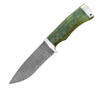 Нож Норвег из дамасской стали